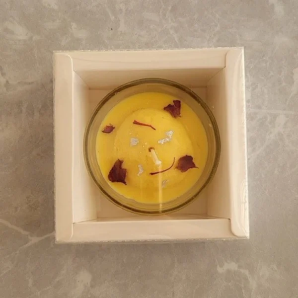 Rasmalai Candle