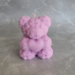 Teddy Candle