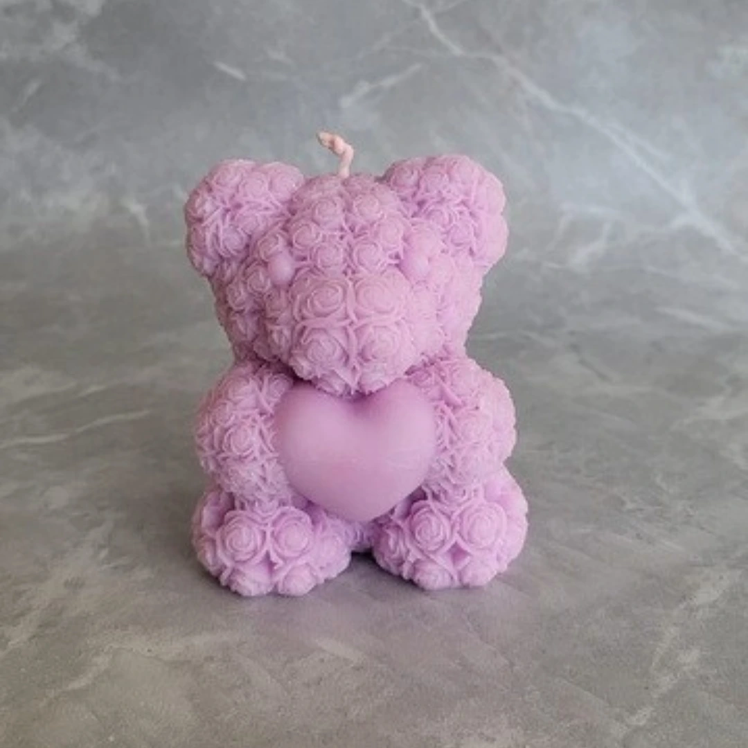 Teddy Candle