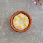 Sunflower Diya Candle